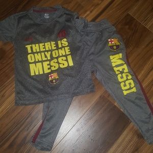 Messi Soccer Outfit Boys Size 5 FCB